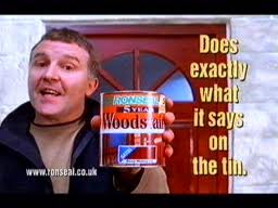 Image showing the famous advert 'it does what it says on the tin'