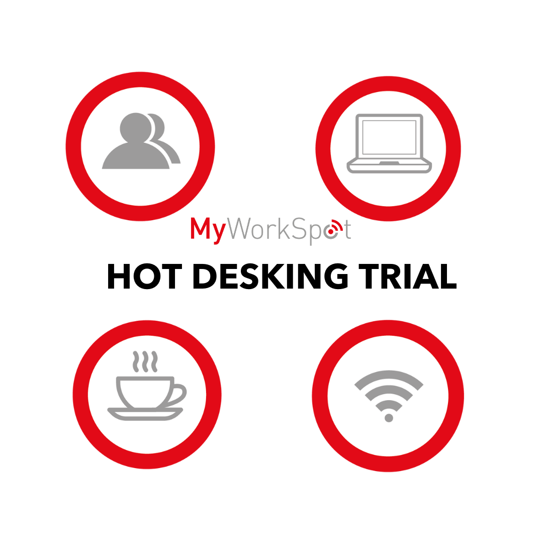 Hot desk trial at Myworkspot